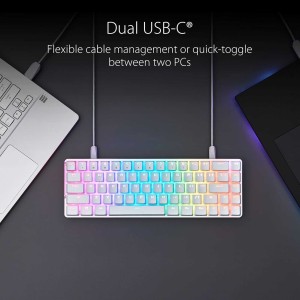 کیبورد گیمینگ با سیم ایسوس مدل ROG Falchion Ace